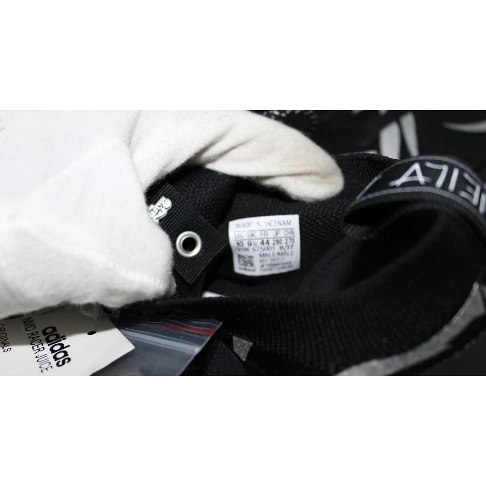 B1 NWoB Juice X ADIDAS Consortium NMD Racer PK BOOST Black DB1777 Sz 10